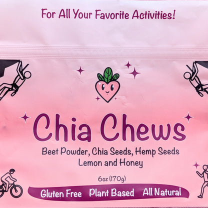 Healthy HeartBeets: Chia Chews Snack