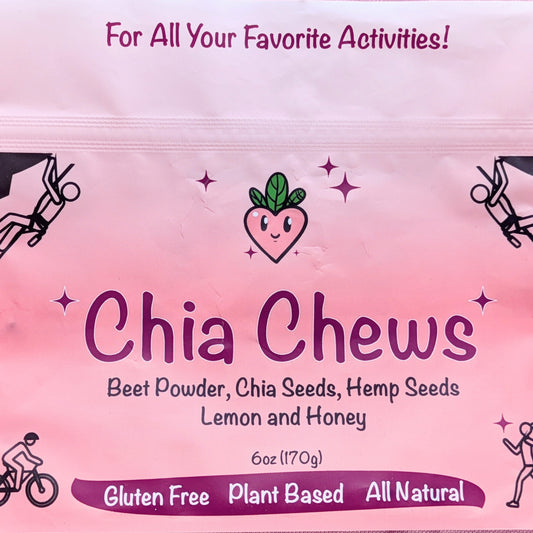 Healthy HeartBeets: Chia Chews Snack