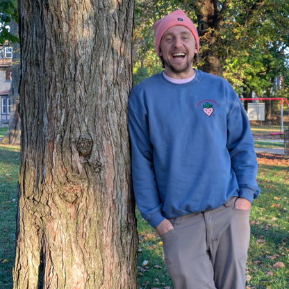 Mr.HeartBeet Embroidered Crewneck Sweatshirt (w/ YinzMart)